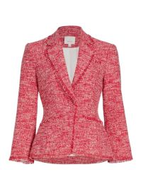 Shop Cinq Sept Katrice Tweed Blazer at Saks Fifth Avenue