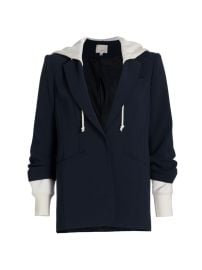 Shop Cinq Sept Khloe Hooded Blazer at Saks Fifth Avenue