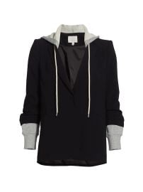 Shop Cinq Sept Khloe Hooded Blazer at Saks Fifth Avenue