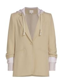 Shop Cinq Sept Khloe Hooded Blazer at Saks Fifth Avenue