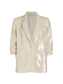 Shop Cinq Sept Kimmi Sequin-Embroidered Blazer at Saks Fifth Avenue