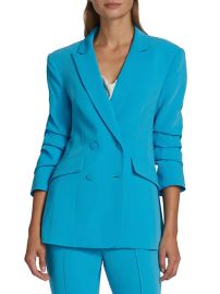 Shop Cinq Sept Kris Three-Quarter Sleeve Blazer at Saks Fifth Avenue