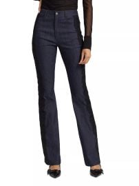 Shop Cinq Sept Laney Lace Appliqu Jeans at Saks Fifth Avenue