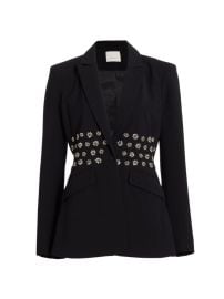 Shop Cinq Sept Loisa Embellished Blazer at Saks Fifth Avenue