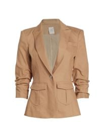 Shop Cinq Sept Louisa Denim Blazer at Saks Fifth Avenue