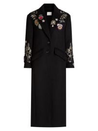 Shop Cinq Sept Maeve Heritage Patch Coat at Saks Fifth Avenue