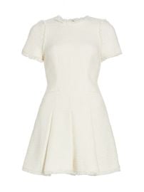 Shop Cinq Sept Nova Cotton Tweed Minidress at Saks Fifth Avenue