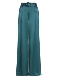 Shop Cinq Sept Shauna Satin Wide-Leg Pants at Saks Fifth Avenue