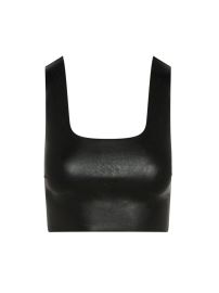 Shop Commando Cropped Faux Leather Top at Saks Fifth Avenue