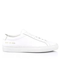 Shop Common Projects Womens Original Achilles Leather Low-Top Sneakers at Saks Fifth Avenue