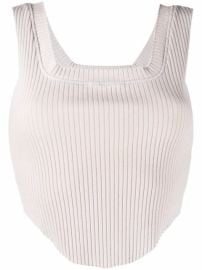 Shop Cotton Citizen ribbed-knit cotton top with Express Delivery - at Farfetch