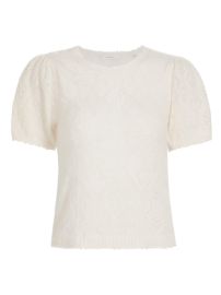 Shop D E N Carena Alpaca-Blend Short-Sleeve Sweater at Saks Fifth Avenue