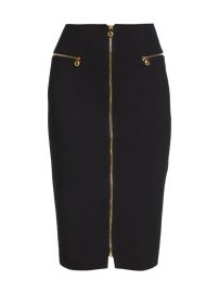 Shop DUNDAS Rayne Zip Pencil Skirt at Saks Fifth Avenue