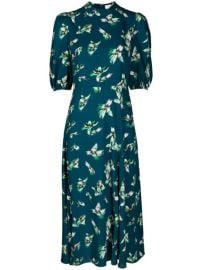 Shop DVF Diane von Furstenberg Nella floral-print midi dress with Express Delivery - at Farfetch