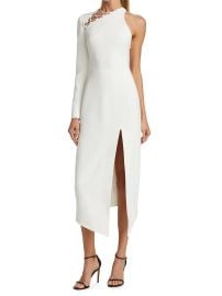 Shop David Koma One-Shoulder Midi-Dress at Saks Fifth Avenue