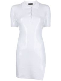 Shop David Koma short-sleeve polo dress with Express Delivery - at Farfetch