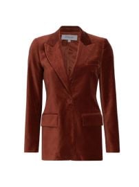 Shop Derek Lam 10 Crosby Balton Velvet Jacket at Saks Fifth Avenue