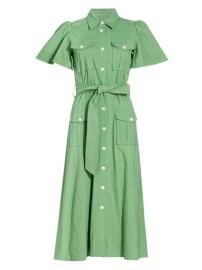 Shop Derek Lam 10 Crosby Judy Belted Cargo Shirtdress at Saks Fifth Avenue