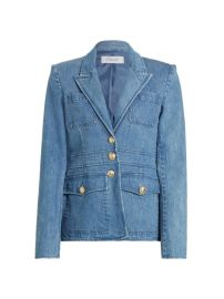 Shop Derek Lam 10 Crosby Keith Utility Denim Jacket Saks Fifth Avenue at Saks Fifth Avenue