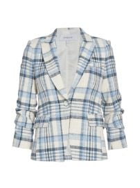 Shop Derek Lam 10 Crosby Ralph Plaid Single-Breasted Jacket at Saks Fifth Avenue