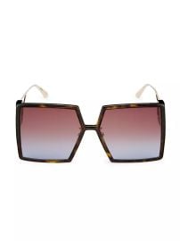 Shop Dior 30Montaigne SU 58MM Geometric Sunglasses at Saks Fifth Avenue