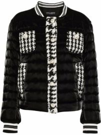 Shop Dolce amp Gabbana padded bomber jacket with Express Delivery - at Farfetch