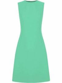 Shop Dolce amp Gabbana round-neck sleeveless dress with Express Delivery - at Farfetch