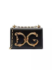 Shop DolceGabbana DampG Girls Leather Shoulder Bag at Saks Fifth Avenue