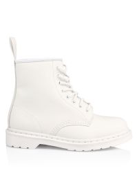 Shop Dr Martens Unisex 1460 Mono Leather Combat Boots at Saks Fifth Avenue