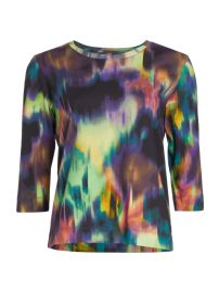 Shop Dries Van Noten Abstract Painterly Top at Saks Fifth Avenue