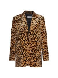 Shop Dries Van Noten Blanchet Leopard-Print Blazer at Saks Fifth Avenue