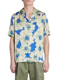 Shop Dries Van Noten Boxy-Fit Camp Shirt at Saks Fifth Avenue