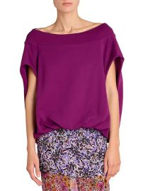 Shop Dries Van Noten Hamels Off-The-Shoulder Sweater at Saks Fifth Avenue