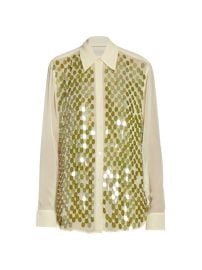 Shop Dries Van Noten Paillette-Embellished Shirt at Saks Fifth Avenue