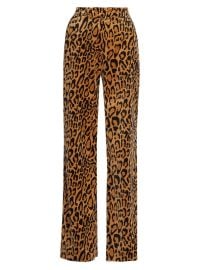 Shop Dries Van Noten Pantery Leopard-Print Flare Pants at Saks Fifth Avenue