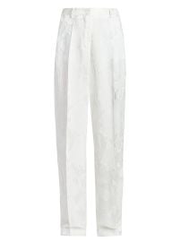 Shop Dries Van Noten Pulley Jacquard Wide-Leg Pants at Saks Fifth Avenue