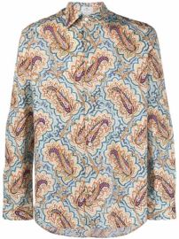 Shop ETRO paisley print shirt with Express Delivery - at Farfetch