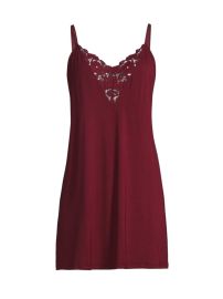 Shop Eberjey Naya Double Lace Inset Chemise at Saks Fifth Avenue