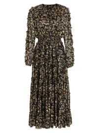 Shop Elie Tahari Meadow Print Maxi Dress at Saks Fifth Avenue