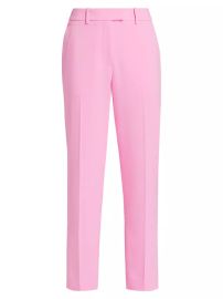 Shop Elie Tahari Stella Straight Crop Pants at Saks Fifth Avenue