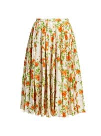 Shop Emilia Wickstead Rhea Midi-Skirt at Saks Fifth Avenue