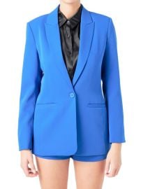 Shop Endless Rose Single Breasted Blazer at Saks Fifth Avenue