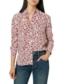 Shop Equipment Leema Floral Silk Button-Up Shirt at Saks Fifth Avenue