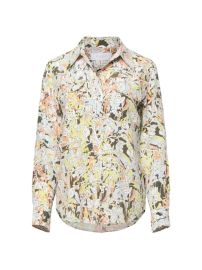 Shop Equipment Slim Floral Silk Button-Front Shirt at Saks Fifth Avenue