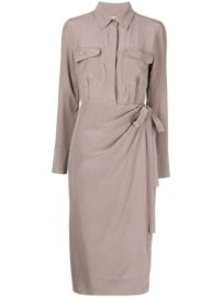 Shop Equipment quentell silk dress with Express Delivery - at Farfetch