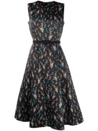 Shop Erdem floral-print silk dress with Express Delivery - at Farfetch