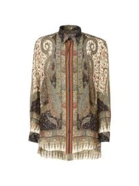 Shop Etro Camicia Long-Sleeve Printed Shirt at Saks Fifth Avenue