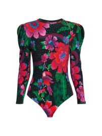 Shop Farm Rio Blooming Garden Floral Long-Sleeve Bodysuit at Saks Fifth Avenue