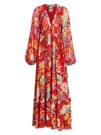 Shop Farm Rio Hudson Floral Maxi Dress at Saks Fifth Avenue