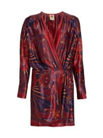 Shop Farm Rio Macaw Arabesque Minidress at Saks Fifth Avenue